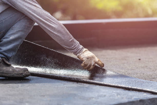 Professional Exterior Waterproofing technician working in Liberty Center, OH